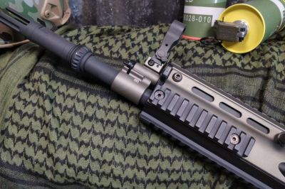 Ares AEG SCAR-H with EFCS (Dark Earth) - Detail Image 10 © Copyright Zero One Airsoft